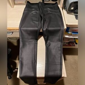 Express Faux Leather Black Pants
